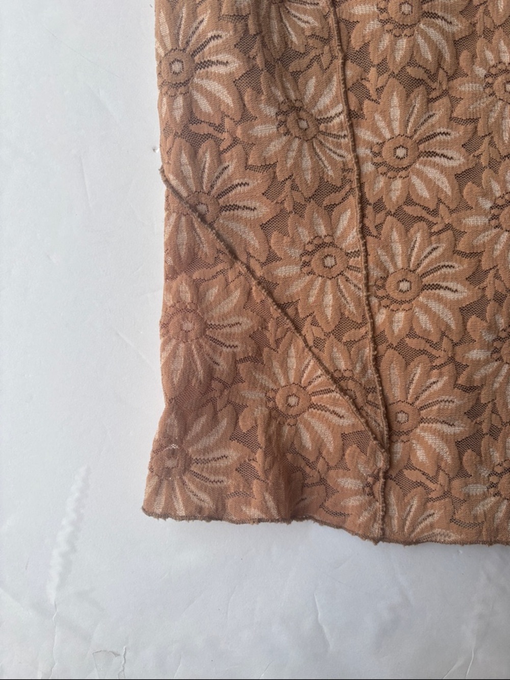 Vintage 90’s Nicole Miller Lace Corset Tank Top Brown Iconic Baddie Y2K Bustier - Picture 6 of 17